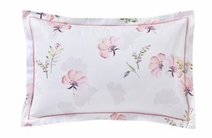 Постельное белье из сатина 2 спальное евро DELICATESSE BLUSH от Blanc des Vosge