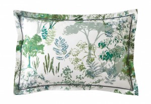 Постельное белье 2 спальное евро EN FORET MOUSSE от Blanc des Vosge