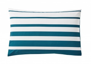 Постельное белье 2 спальное евро GRAND LARGE BLEU PAON от Blanc des Vosge
