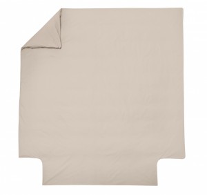 Постельное белье из сатина 2 спальное евро PLAIN CHANVRE от Blanc des Vosge