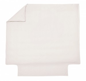 Постельное белье из сатина 2 спальное евро PLAIN NATUREL от Blanc des Vosge