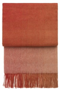 Плед 130x200 Elvang HORIZON pompeian red/terracotta