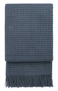 Плед 130x200 Elvang BASKET orion blue