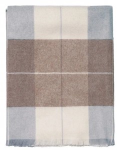 Плед 130x200 Elvang SCOTCH camel/grey