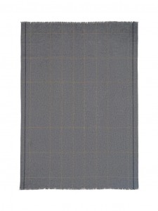 Плед 130x200 Elvang SQUARE light grey