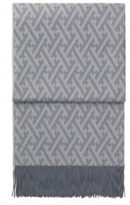 Плед из бэби альпаки AMAZING grey blue/grey 130х200 от ELVANG
