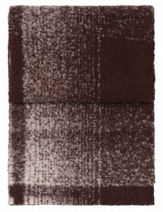 Плед из бэби альпаки VULCANIC chocolate/white 130х190 от ELVANG