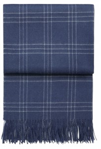 Плед из бэби альпаки SUPERIOR delph/atlantic 130х200 от ELVANG