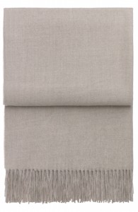 Плед из бэби альпаки LUXURY beige 130х200 от ELVANG