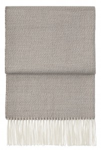 Плед из бэби альпаки BREEZE beige/latte/white 130х200 от ELVANG