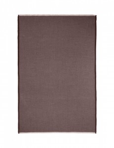Плед из бэби альпаки Herringbone chocolate/beige 130х190 от ELVANG