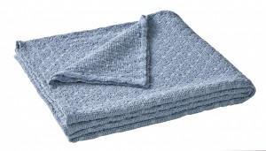 Покрывало хлопок-пике 240х260 EVEREST CELESTE от Blanc des Vosges