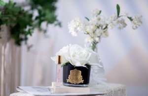 Ароматический букет из пяти роз FIVE ROSE ivory от Cote Noir