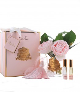 Ароматический букет из камелий и роз PINK CAMELIA ROSES от Cote Noir