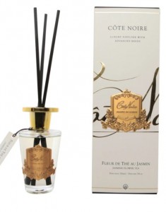 Ароматический диффузор 150 мл Cote Noir FLEUR DE THE AU JASMIN золотой декор