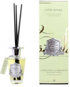 Ароматический диффузор 150 мл Cote Noir CITRON VERT серебряный декор