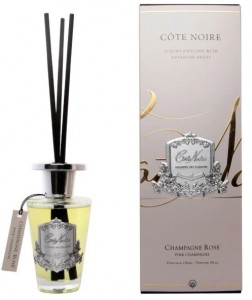 Ароматический диффузор 150 мл Cote Noir CHAMPAGNE ROSE серебряный декор