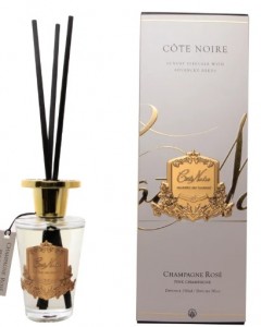 Ароматический диффузор 150 мл Cote Noir CHAMPAGNE ROSE золотой декор