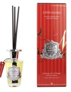 Ароматический диффузор 150 мл Cote Noir COGNAC ET LE TABAC серебряный декор