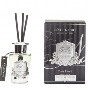 Ароматический диффузор 90 мл Cote Noir CLUB PRIVE серебряный декор