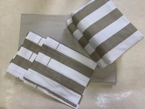 Постельное белье BAND BEIGE Семейное от Palombella