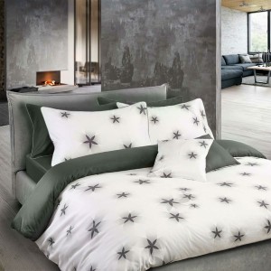 Постельное белье Platinum Antracite 3772 1,5 спальное от Cogal