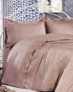 Постельное белье BOLERO жаккард пудра евро от Grazie Home