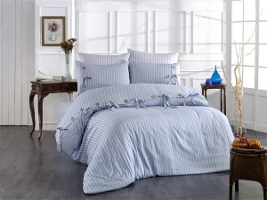 Постельное белье D'OR голубой евро от Grazie Home