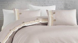 Постельное белье ESTE кремовый евро от Grazie Home