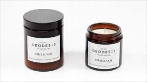 Свеча ароматическая 150 гр Fir balsam от Geodesis