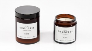 Свеча ароматическая 150 гр Rose от Geodesis