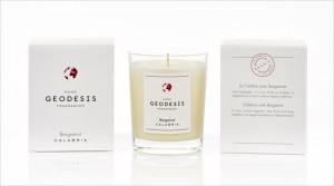 Свеча ароматическая 180 гр Bergamot от Geodesis