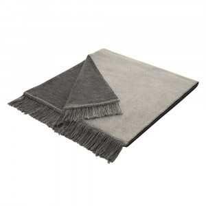 Плед COVER COTTON S&P silber 50х200 от Biederlack