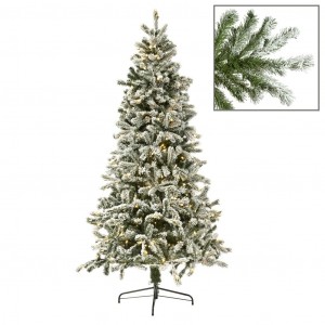 Ёлка новогодняя FRENCH TIP FLOCK PINE TREE от GOODWILL