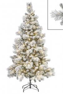 Ёлка новогодняя белая FLOCK PINE TREE от GOODWILL