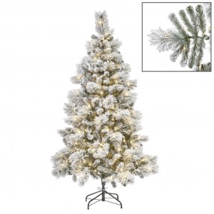 Ёлка новогодняя белая FLOCK PINE TREE от GOODWILL