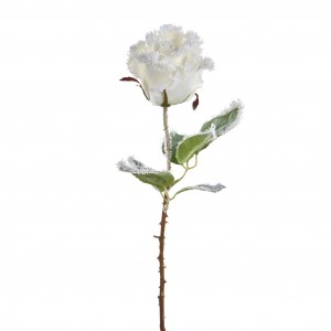Новогоднее украшение Белая роза SNOW ROSE от GOODWILL