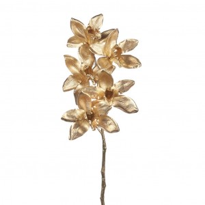 Новогоднее украшение Ветка METALL.5 ORCHID FLOWER STEM от GOODWILL