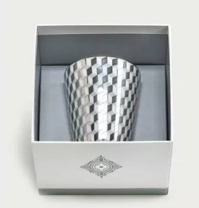 Свеча ароматическая многоразовая 200 гр. TOMETO GRIS PLATINE от Rose & Marius