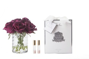 Ароматический букет красных роз HERRINGBONE FLOWER CLEAR от Cote Noir