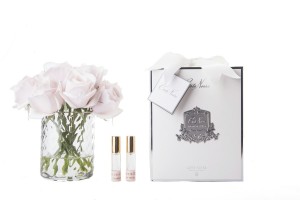 Ароматический букет розовых роз HERRINGBONE FLOWER CLEAR от Cote Noir