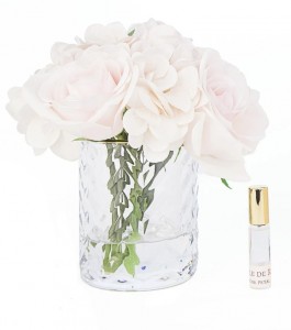 Ароматический букет розы и гортензии HERRINGBONE FLOWER CLEAR от Cote Noir