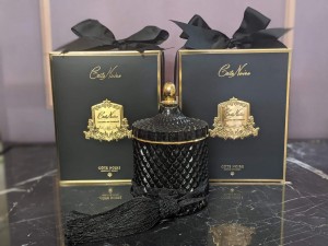Свеча ароматическая большая 450 гр Grand Black  Art Deco от Cote Noir