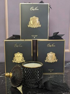 Свеча ароматическая большая 450 гр Grand Black  Art Deco от Cote Noir