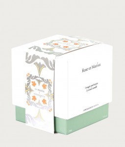 Свеча парфюмированная лиможский фарфор 200 гр. ORANGERIE от Rose&Marius
