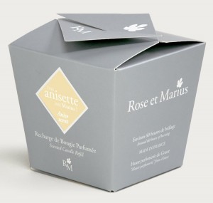 Запасная свеча парфюмированная 200 гр. Анис от Rose&Marius
