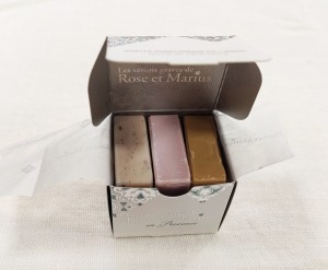 Набор мыло натуральное ароматизированное MINI BOX 3 от Rose&Marius
