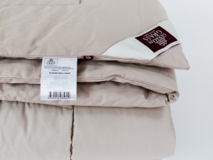 Одеяло с верблюжьим пухом ALMOND WOOL GRASS теплое 150х200 от German Grass