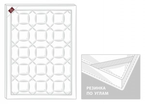 Наматрасник- топпер TOPPER WOOL GRASS теплый 180х200 от German Grass
