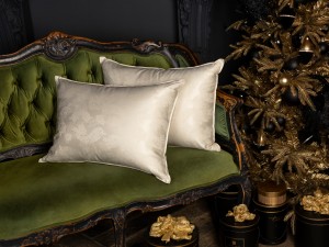 Подушка пуховая классическая мягкая SILK DOWN GRASS 68х68 от German Grass